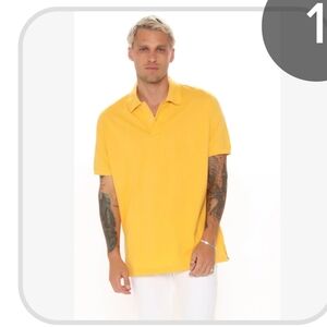 Yellow Polo style Shirt